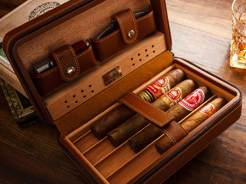 Sử dụng hộp bảo quản để xì gà được lâu